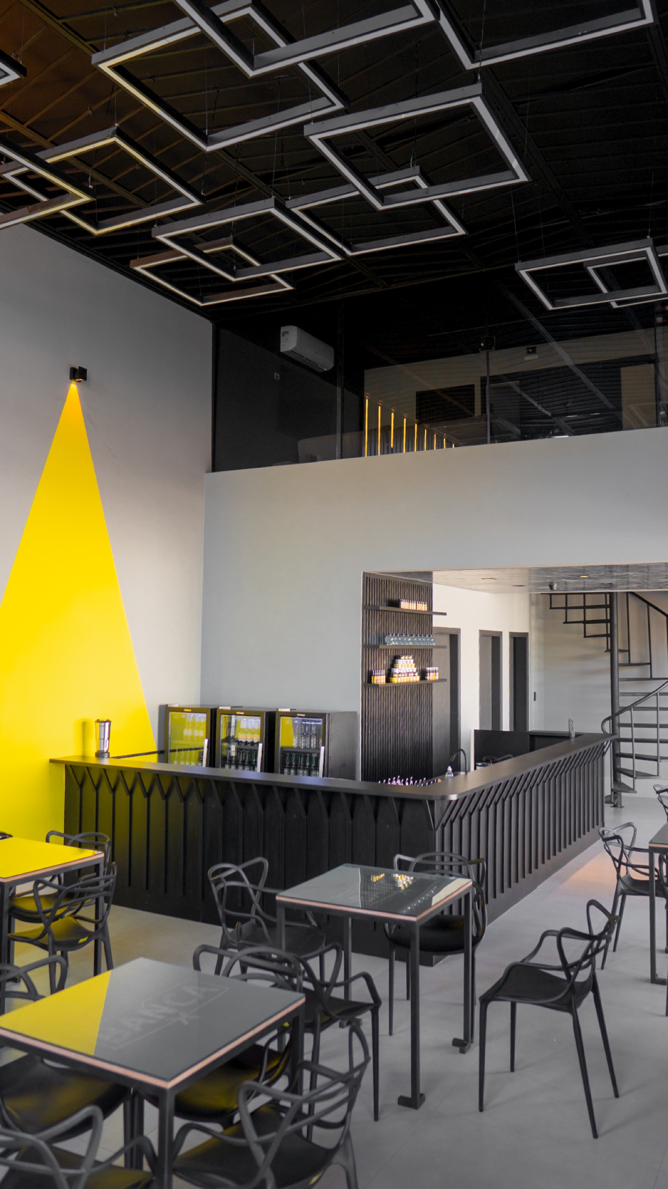 Lounge da unidade Santa Fé da A Banca